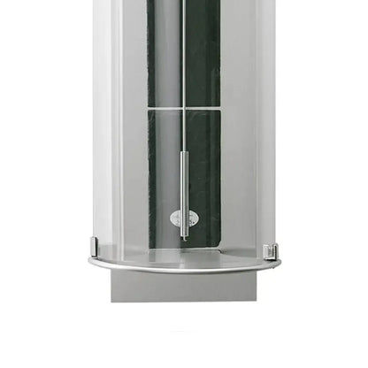 AMS Design R695 Zegar ścienny • Mechanizm linkowy • Łupek i aluminium