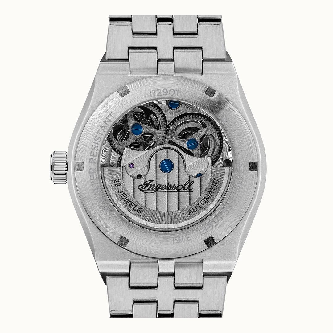 Ingersoll The Broadway I12901 Herrenuhr • Dual Time Automatik • Mineralglas, Bild 3