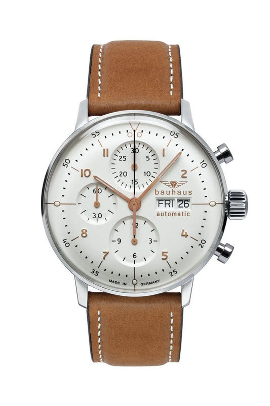 Bauhaus Dessau 2018-1 Herren Armbanduhr • Automatik Chronograph • Schweizer Sellita SW500