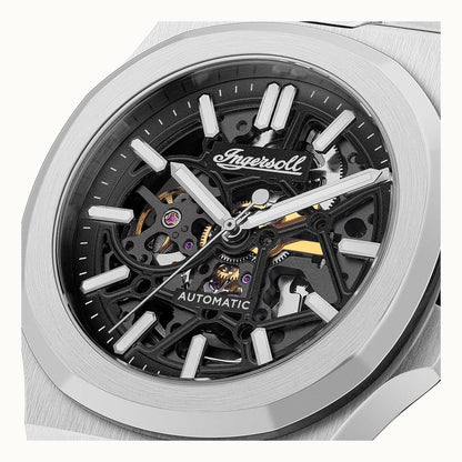 Ingersoll The Catalina I12501 Herrenuhr Silber • Automatikwerk • Mineralglas, Bild 2