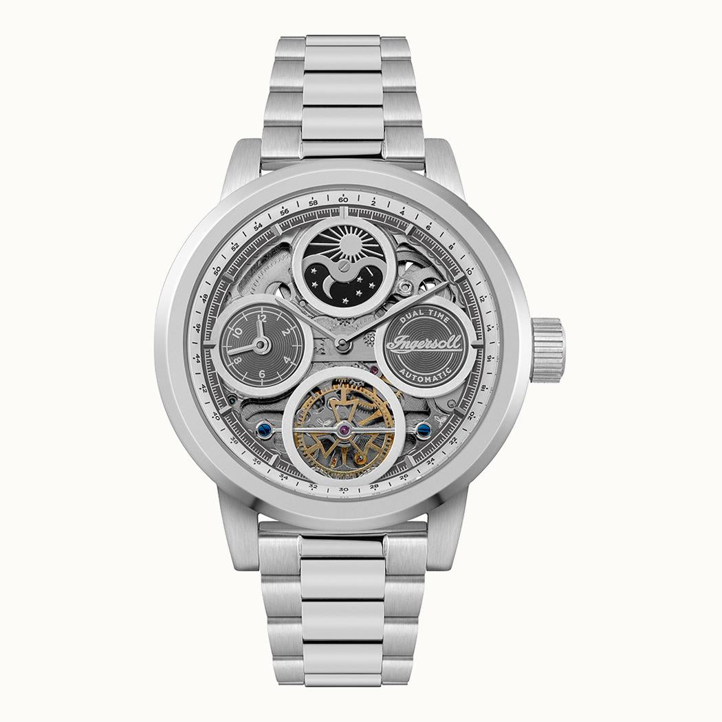 Ingersoll The Arc I16002 Herrenuhr • Automatikwerk • Skelett-Zifferblatt