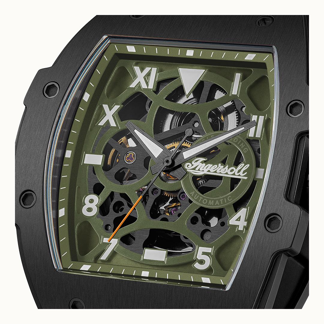 Ingersoll The Play I15303 Herrenuhr • Automatik Skelett • Mineralglas, Bild 2