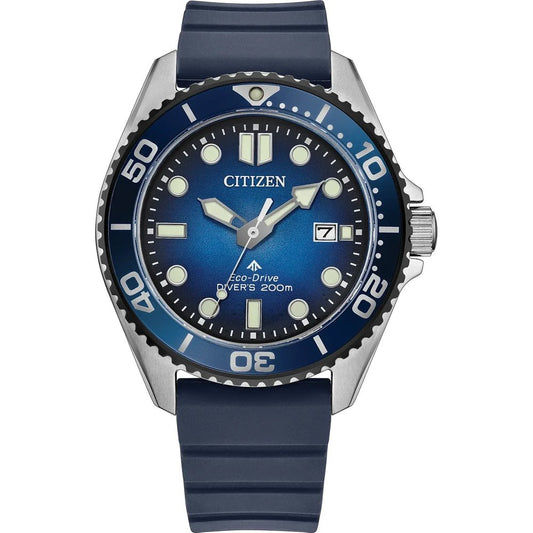 Citizen Promaster Marine BN0267-04L Herren Armbanduhr Blau • Eco-Drive Solarwerk • Saphirglas