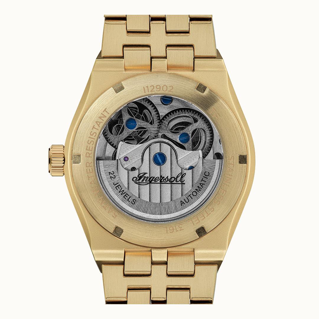 Ingersoll The Broadway I12902 Herrenuhr • Dual Time Automatik • Mineralglas, Bild 3
