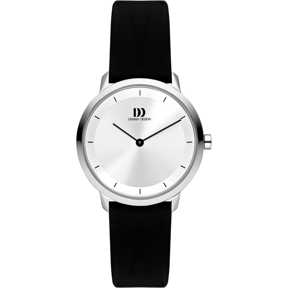 Danish Design Tidløs Anholt IV12Q1258 Damen Armbanduhr Silber • Mineralglas • Minimalistisches Design