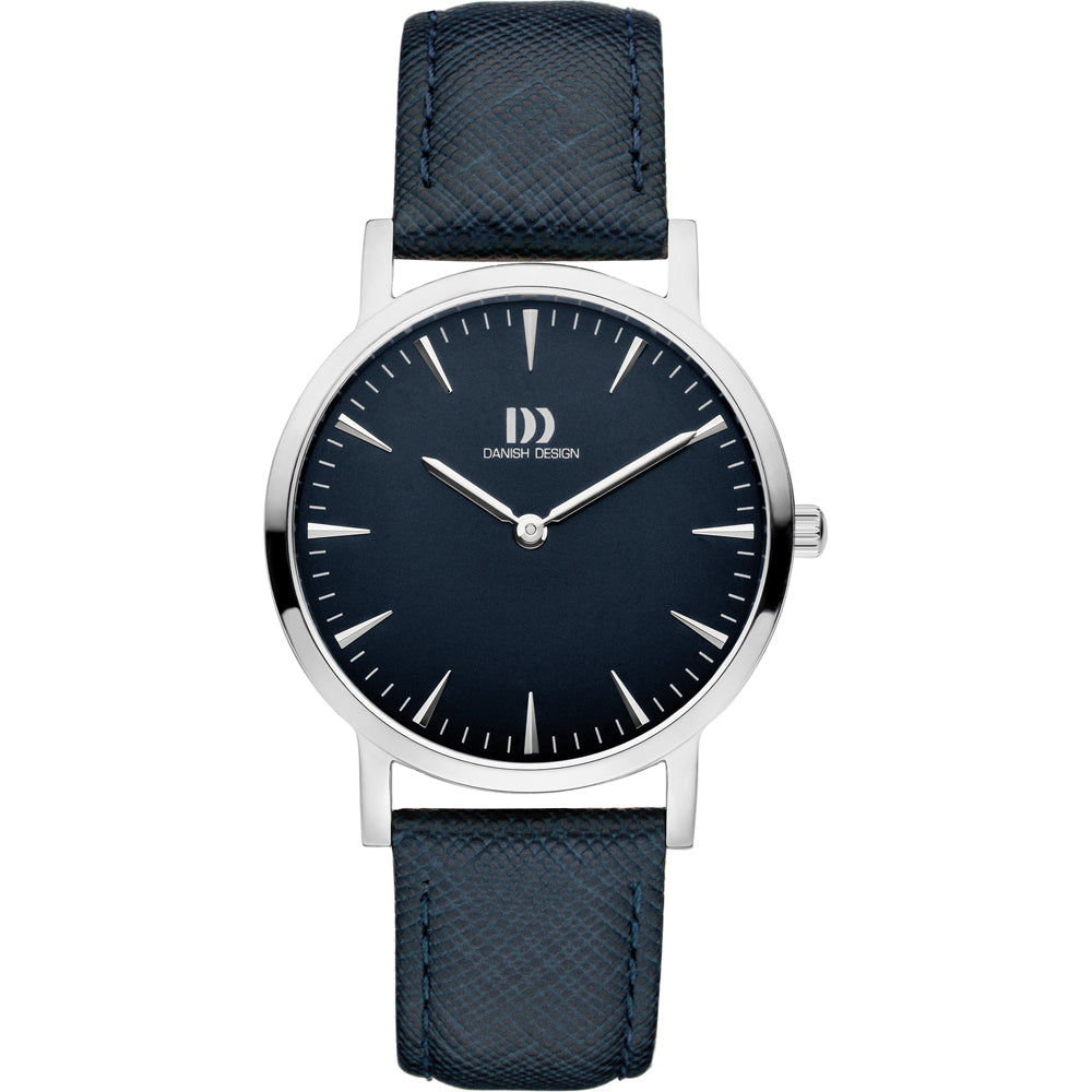 Danish Design London IV22Q1235 Damen Armbanduhr Blau • Mineralglas • Quarzwerk