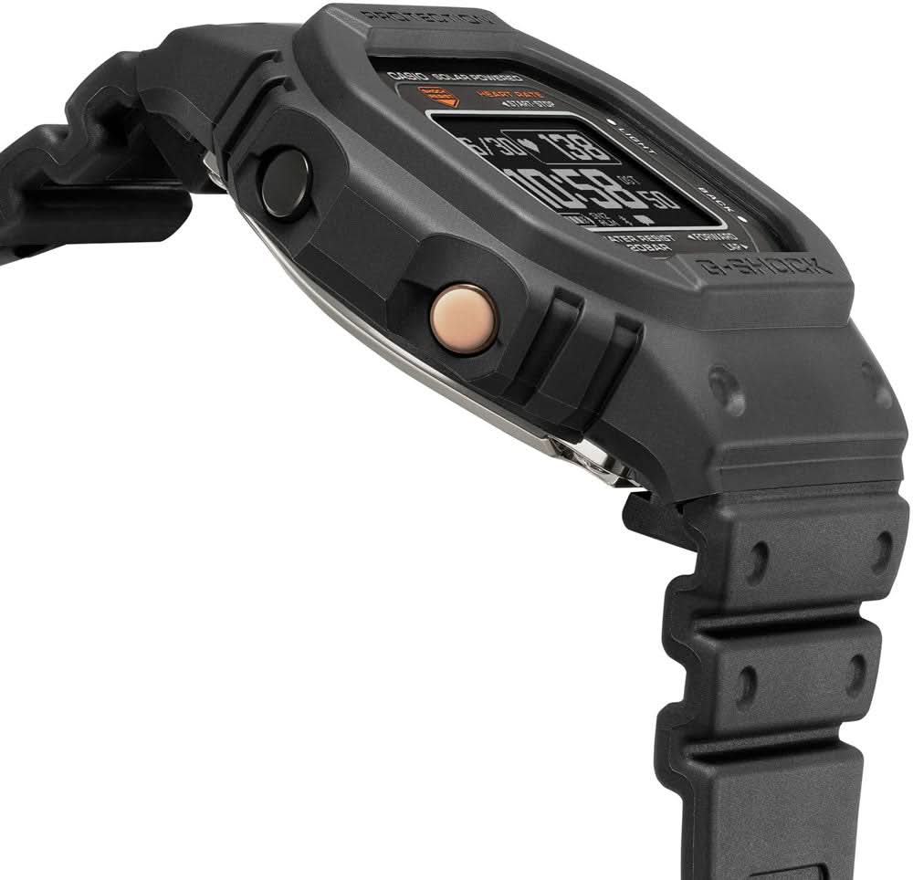 Casio G-Shock reloj para hombre con caja negra y control lateral