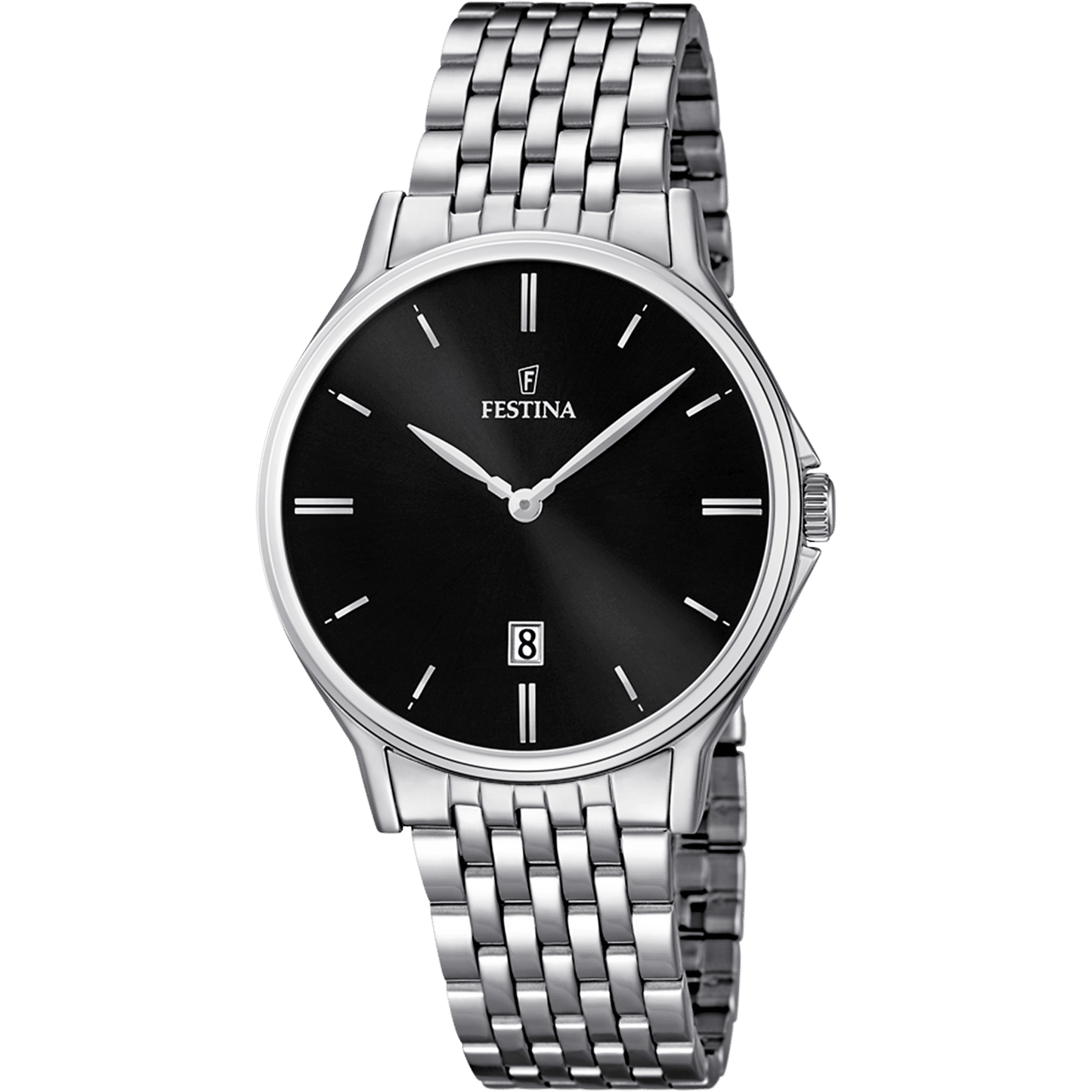 Festina Classics F16744/4 Herrenuhr Schwarz • Mineralglas • Quarzwerk