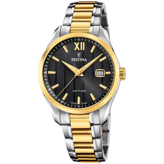 Festina Classic Sapphire F20027/4 Damen Armbanduhr • Saphirglas • Swiss Made
