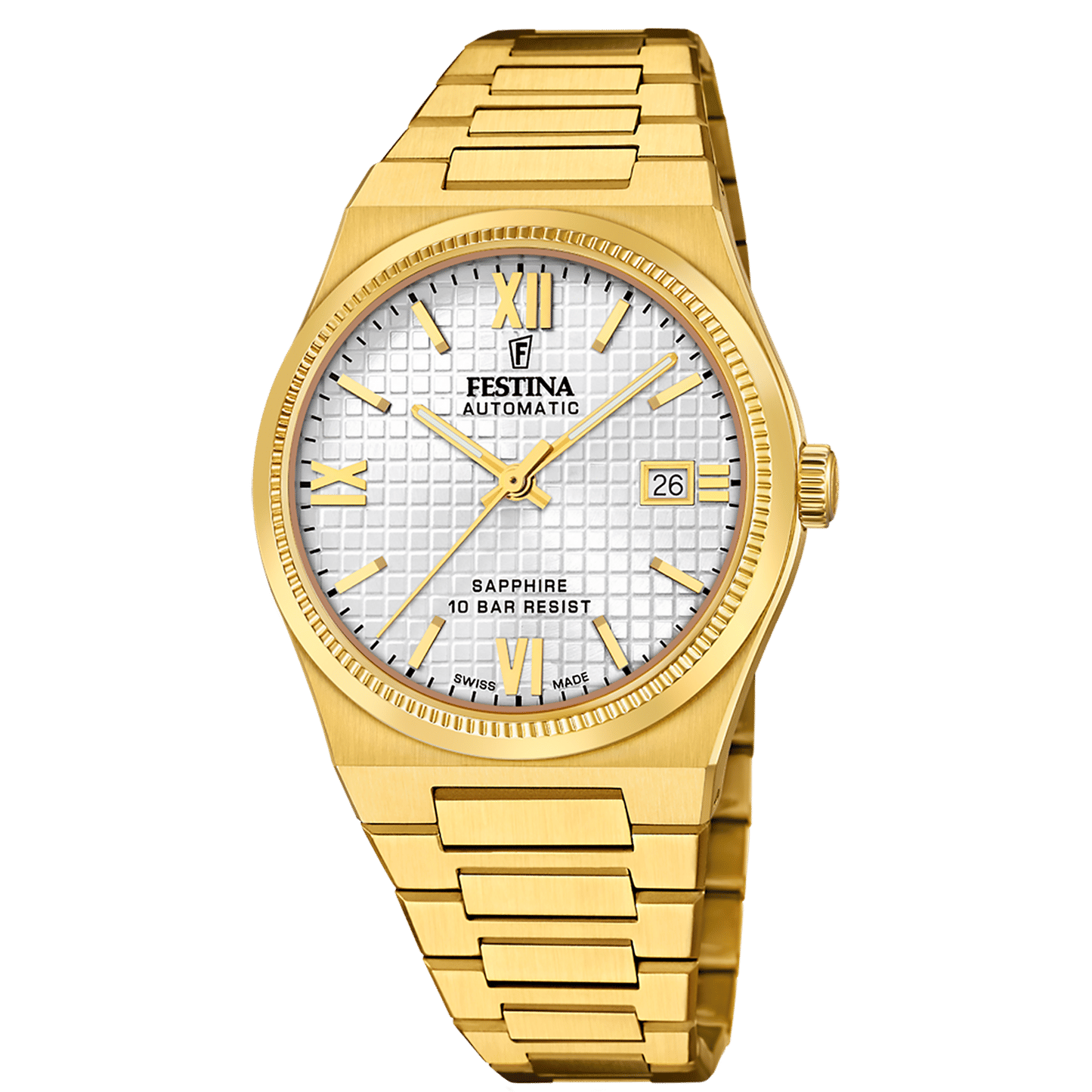 Festina Rivé F20032/1 Herrenuhr • Saphirglas • Automatikwerk Swiss Made