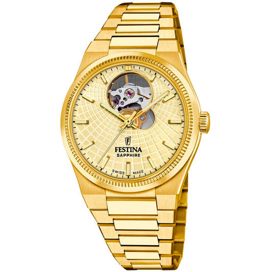 Festina Rivé F20064/2 Damen • Automatikwerk • Open-Heart-Zifferblatt