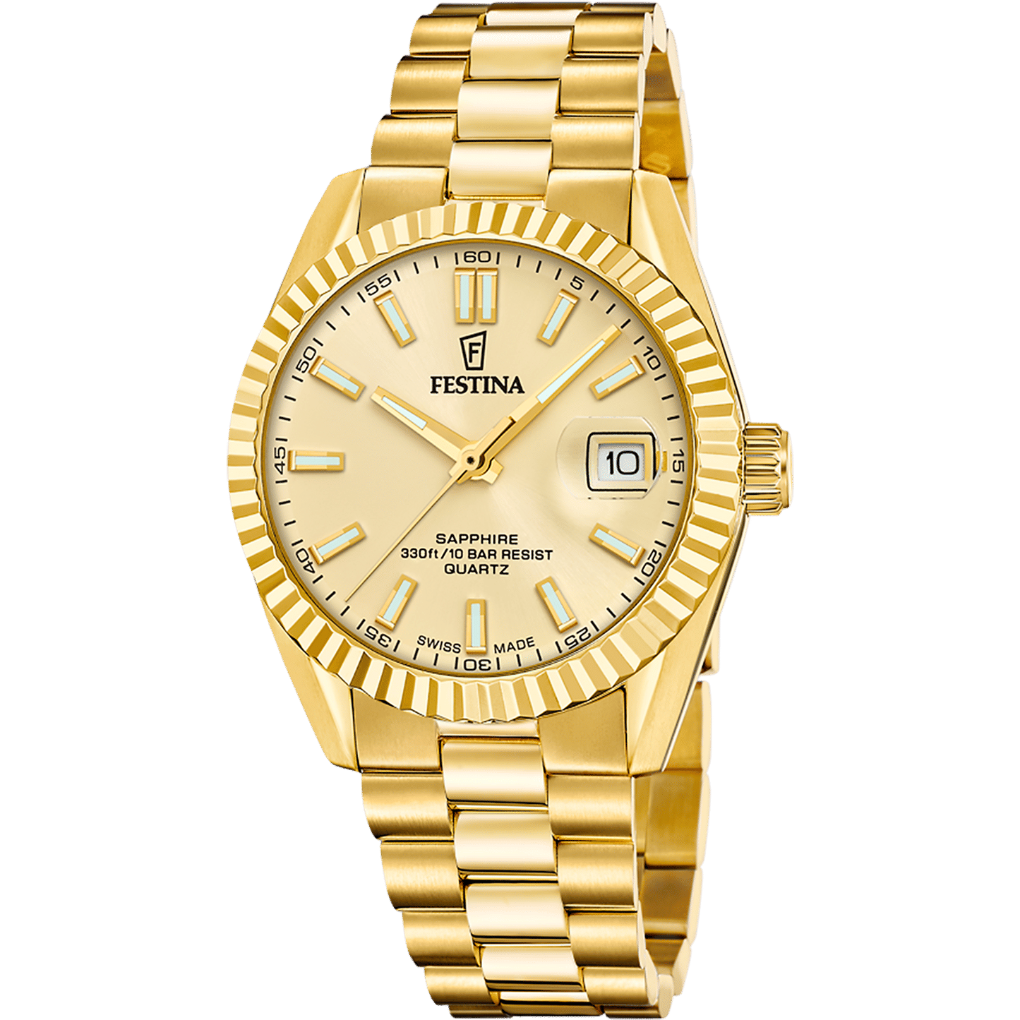 Festina Classic F20086/A Herrenuhr • Saphirglas • Schweizer Quarzwerk