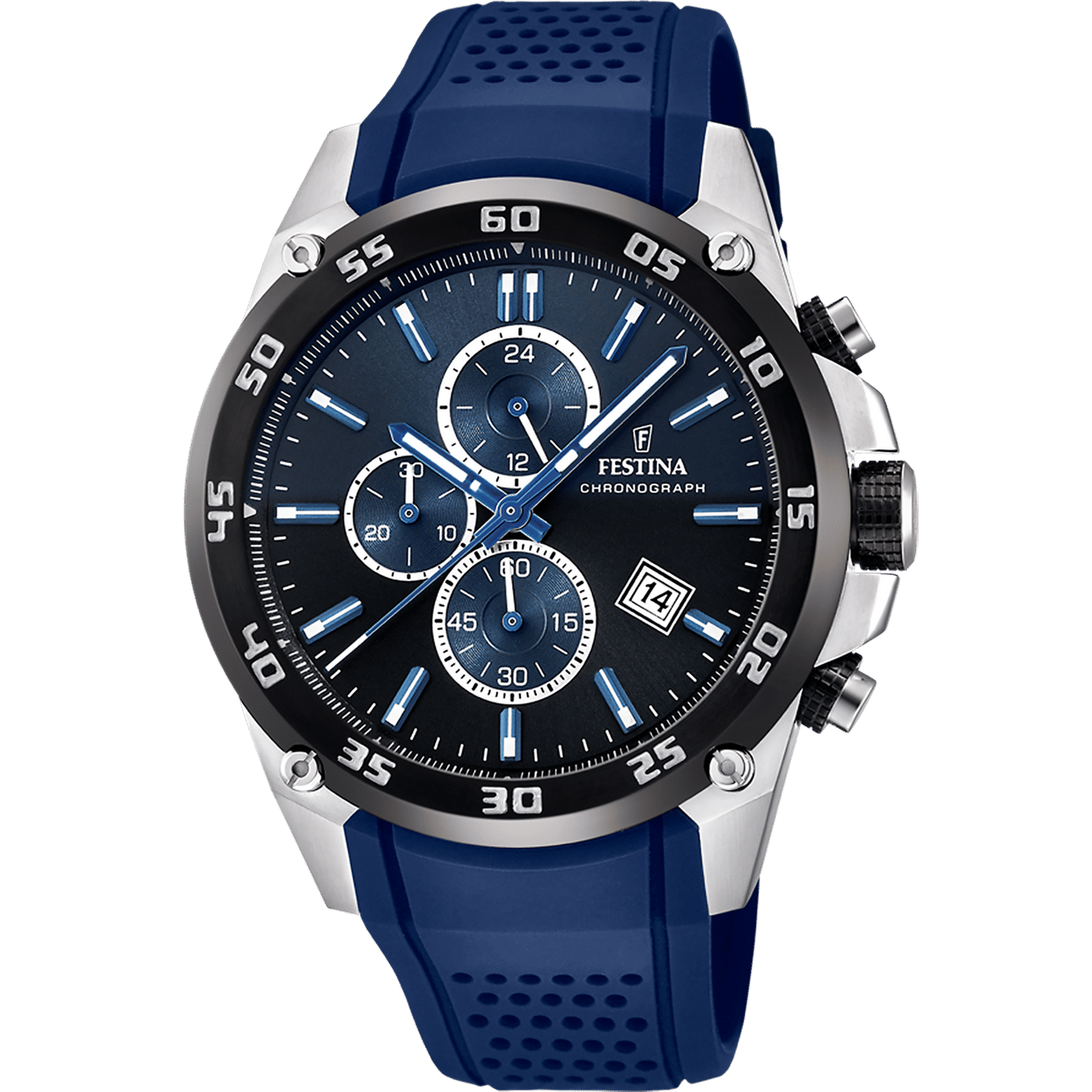 Festina The Originals F20330/A Herrenuhr • Chronograph • Mineralglas