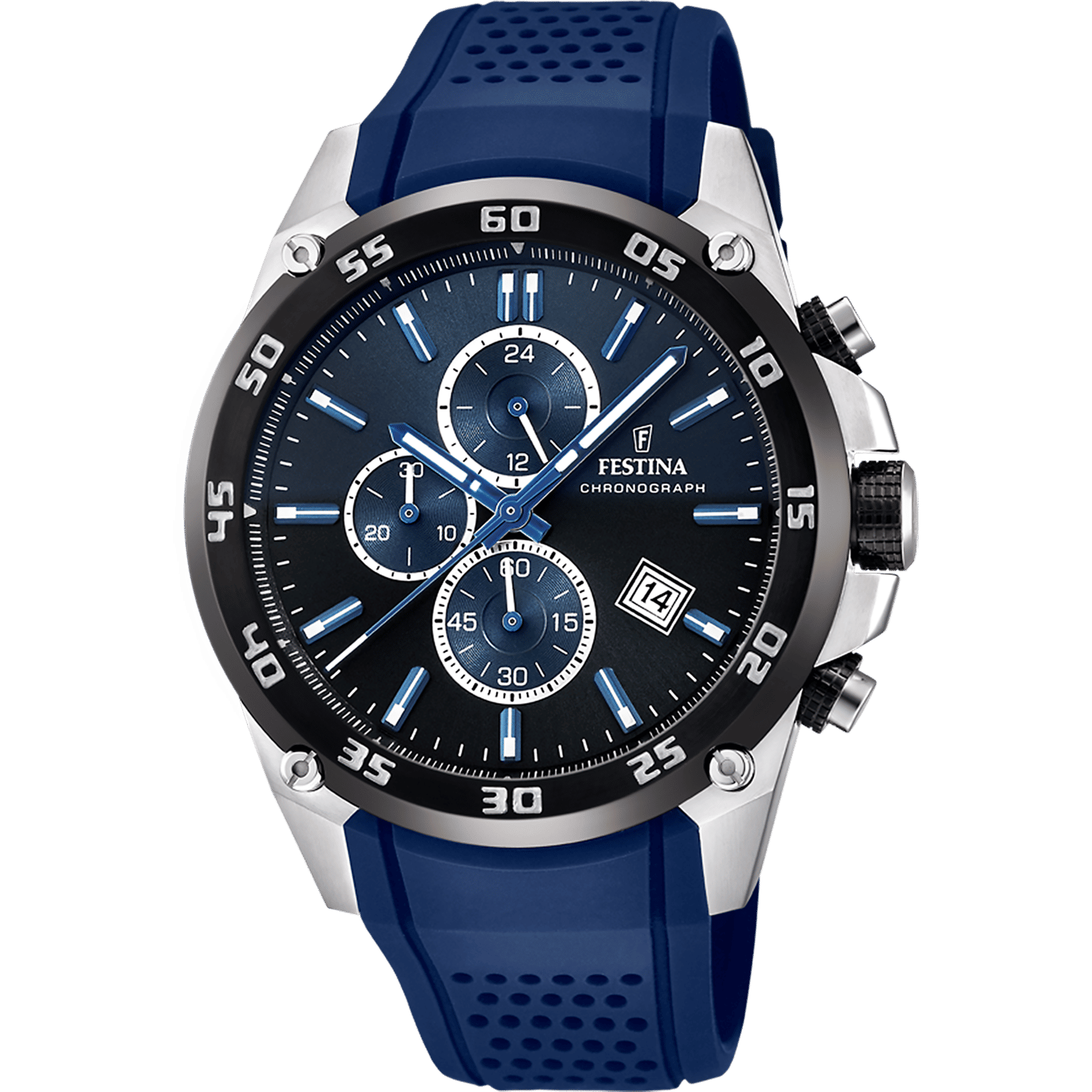 Festina The Originals F20330/A Herrenuhr • Chronograph • Mineralglas