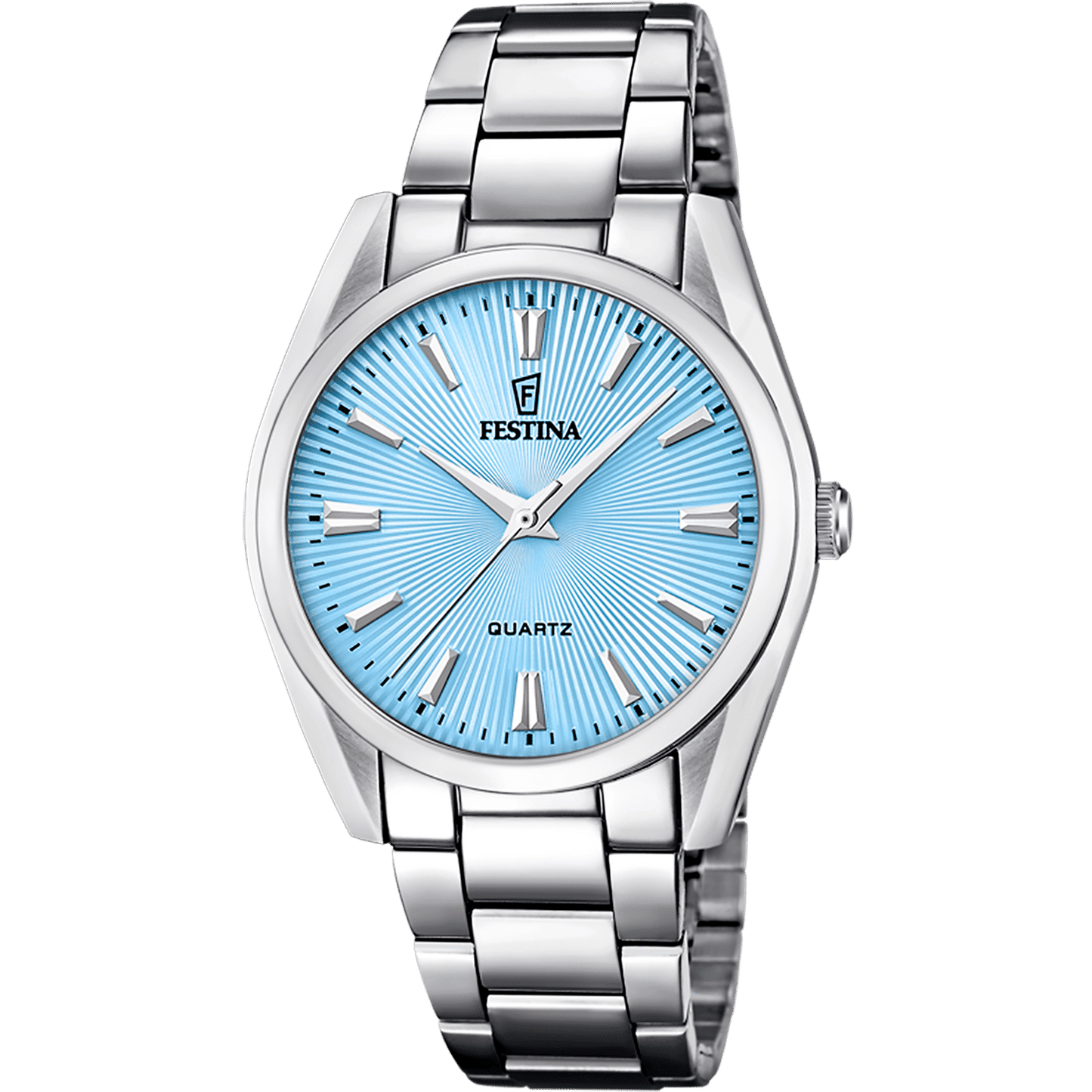 Festina Boyfriend F20622/P Damenuhr Blau • Quarzwerk • 5 ATM