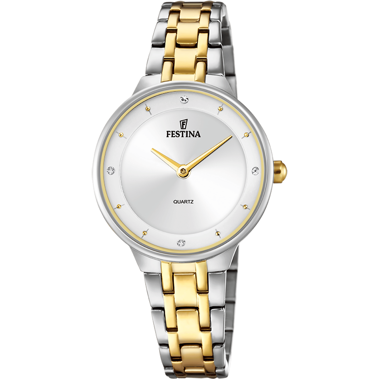 Festina Mademoiselle F20625/1 Damenuhr Silber • Mineralglas • Quarzwerk