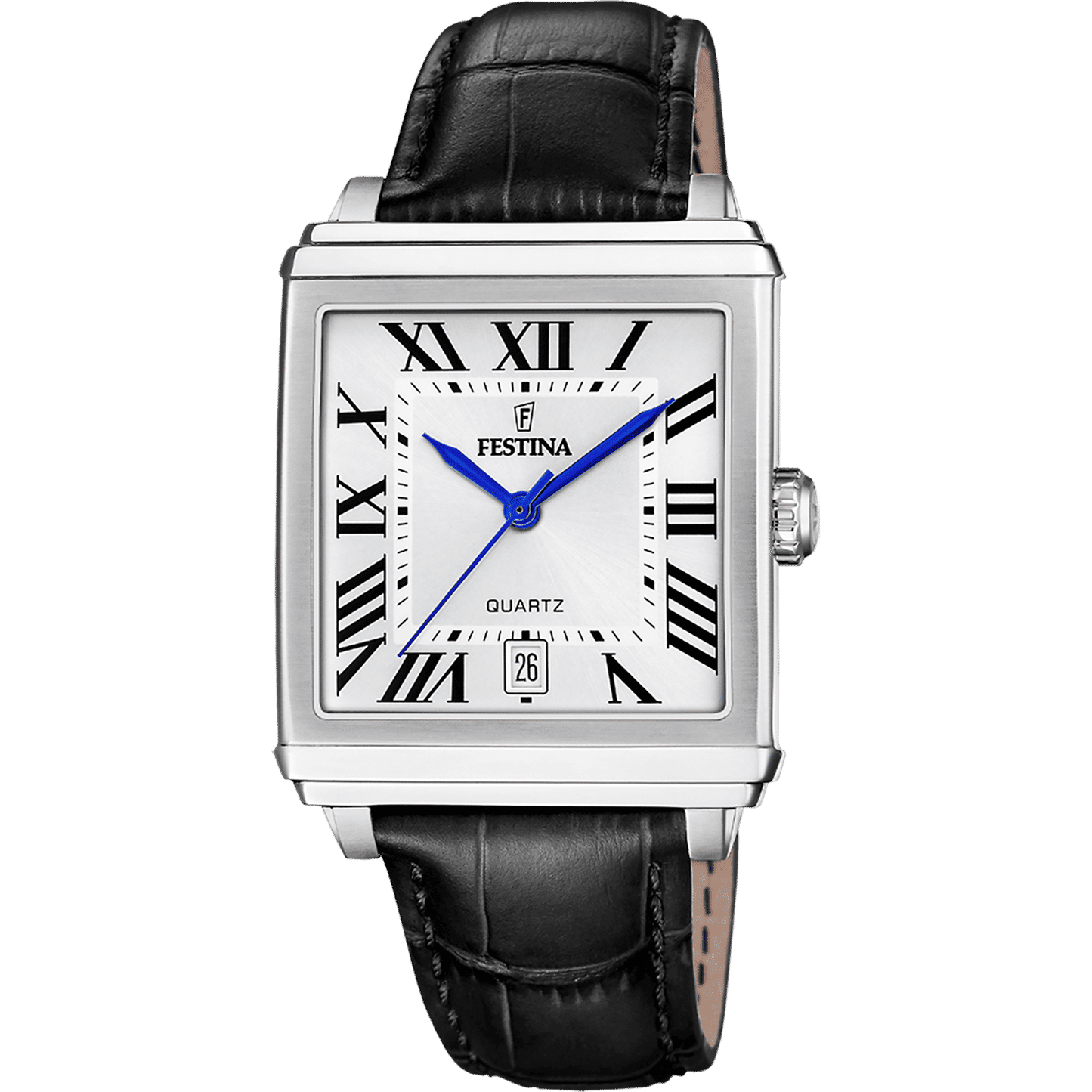 Festina On the Square F20681/1 Herrenuhr • Quarzwerk • Eckiges Gehäuse