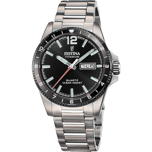 Festina F20698/4 Herrenuhr • Titaniumgehäuse • 10 ATM