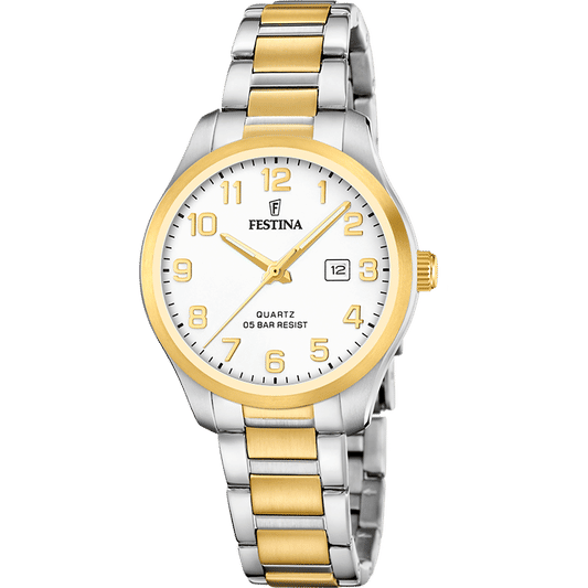 Festina Acero F20739/1 Damenuhr • Quarzwerk • Elegantes Design