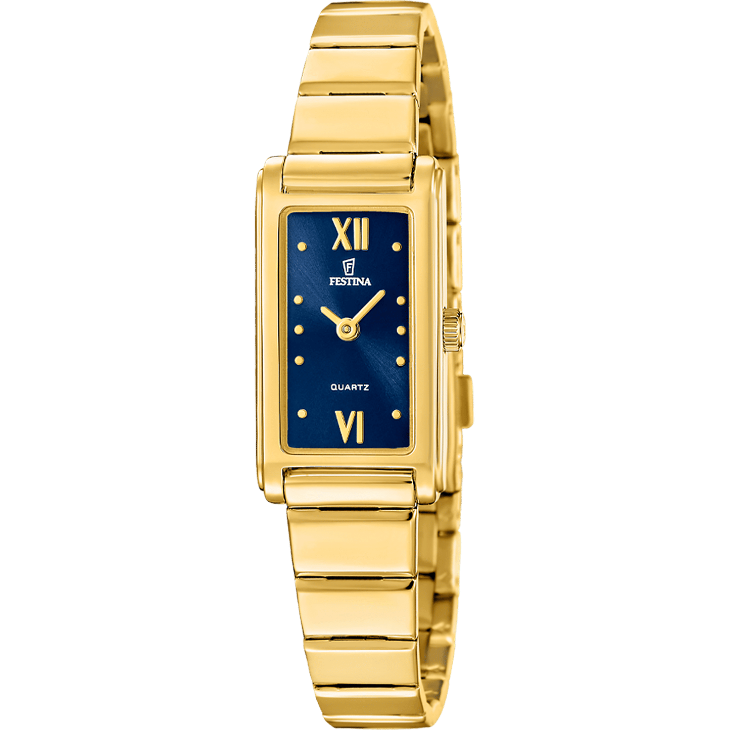 Festina Mademoiselle F20768/4 Damen Armbanduhr Blau • Mineralglas • Quarzwerk