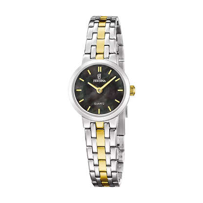 Festina Mademoiselle F20747/4 Damklocka Svart • Kvartsur • Mineralglas