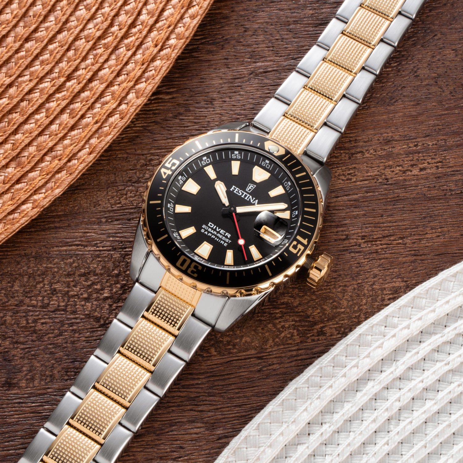 Festina Diver F20706/3 Herren • Saphirglas • 200 m Wasserdicht, Bild 3