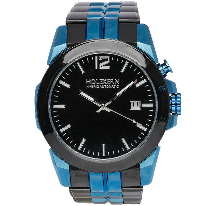 Holzkern Glaciersurge Armbanduhr • Hybromatic-Uhrwerk • Marmorzifferblatt