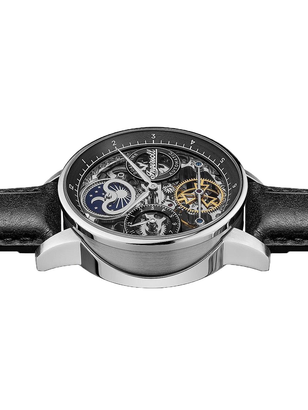 Ingersoll The Jazz I07701 Herren • Skelett-Automatikwerk • Mondphase & Dual-Time, Bild 5