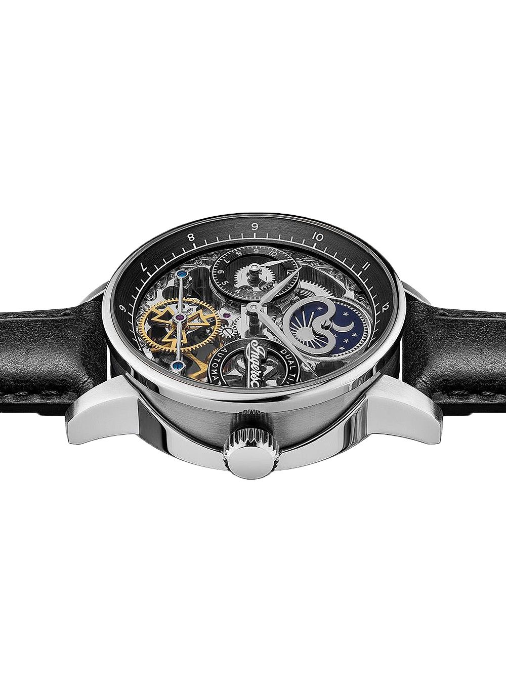Ingersoll The Jazz I07701 Herren • Skelett-Automatikwerk • Mondphase & Dual-Time, Bild 4