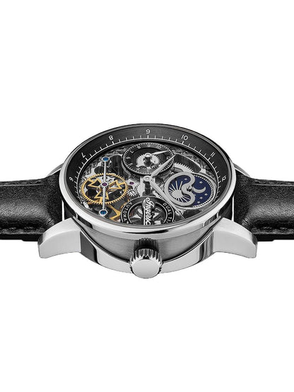 Ingersoll The Jazz I07701 Herren • Skelett-Automatikwerk • Mondphase & Dual-Time, Bild 4
