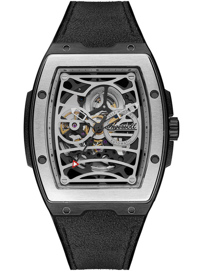 Ingersoll The Challenger I12306 Herrenuhr Silber • Automatikwerk • Mineralglas, Bild 2