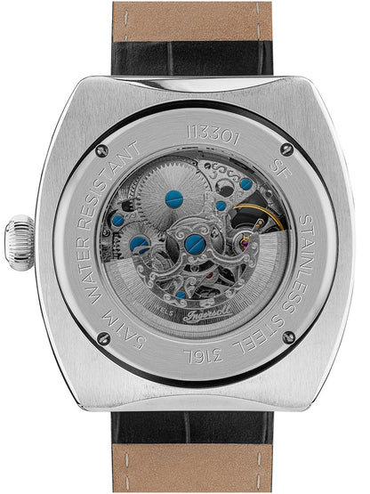 Ingersoll The Michigan I13301 Herrenuhr Schwarz • Automatikwerk • Leuchtzeiger & Leuchtindizes, Bild 3