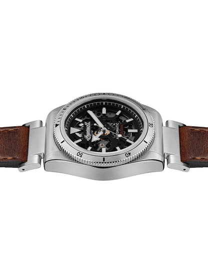 Ingersoll The Scovill I13901 Herrenuhr Schwarz • Automatikwerk • 10 ATM, Bild 5