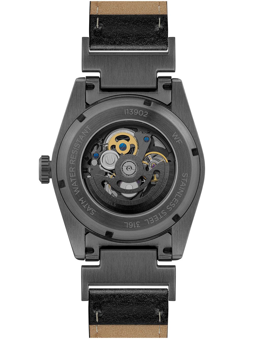 Ingersoll The Scovill I13902 Herrenuhr Schwarz • Automatikwerk • 10 ATM, Bild 3