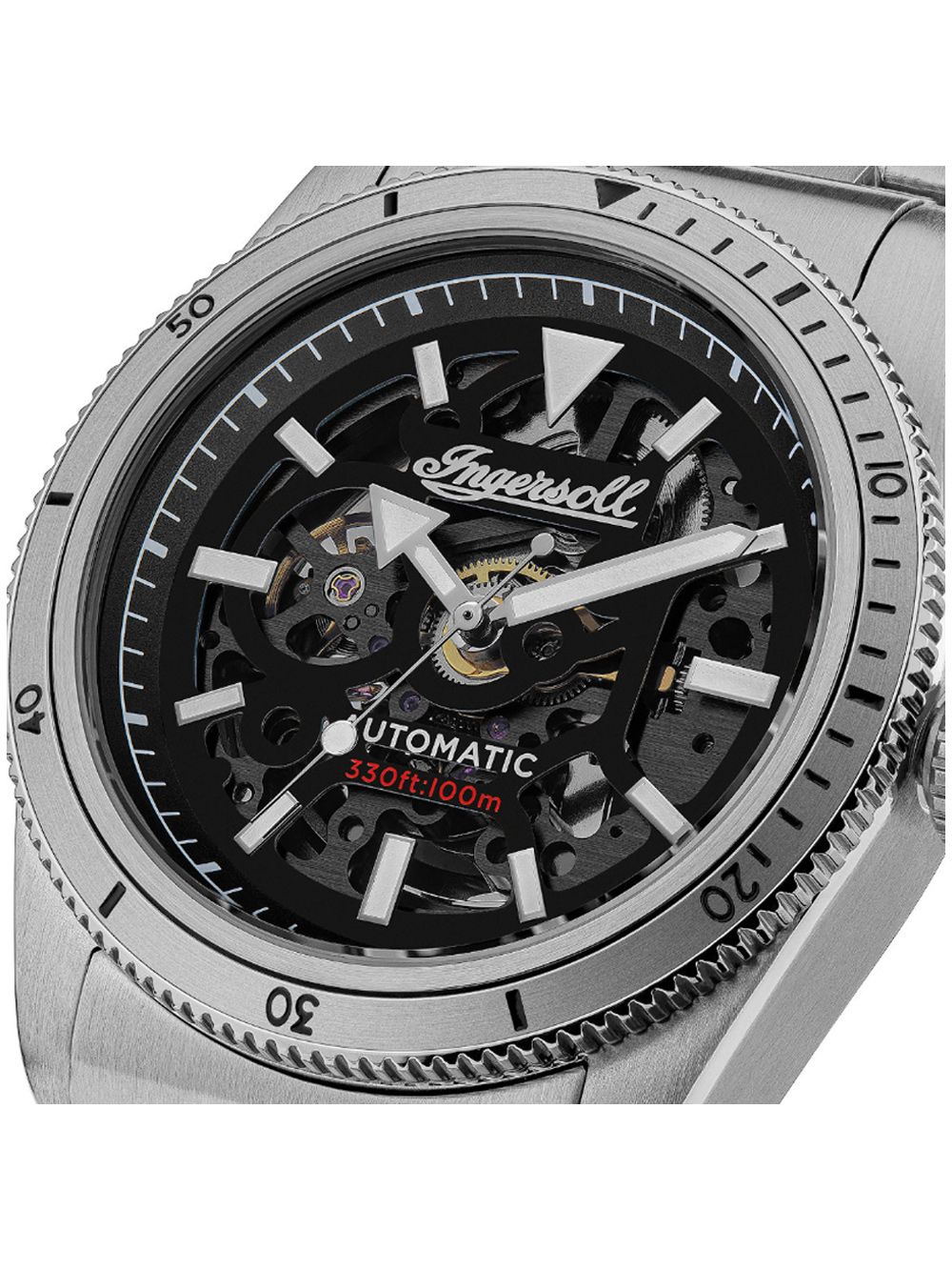 Ingersoll The Scovill I13903 Herrenuhr • Automatikwerk • Skelett-Zifferblatt, Bild 2