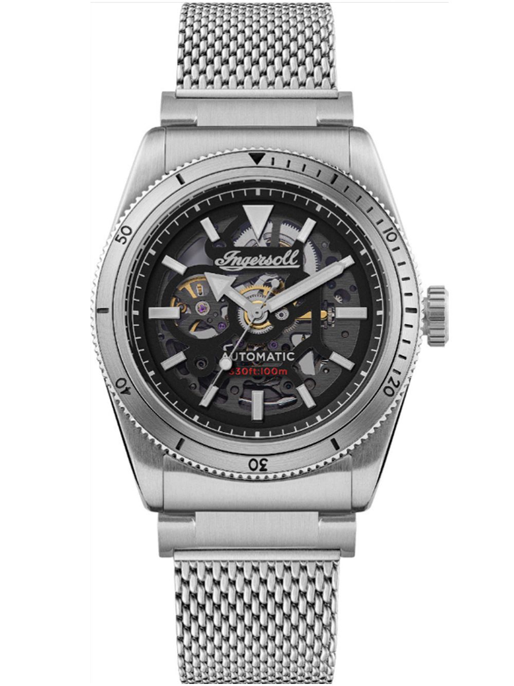 Ingersoll The Scovill I13903 Herrenuhr • Automatikwerk • Skelett-Zifferblatt