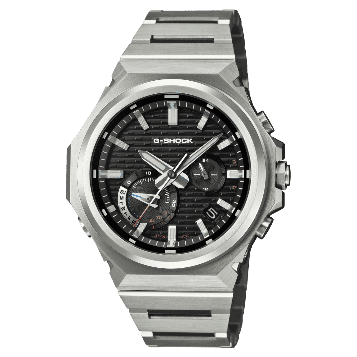 Casio GST-B1000D-1AER G-Shock Herrenuhr Schwarz • Tough Solar mit Bluetooth • Schockgeschütztes Edelstahlgehäuse
