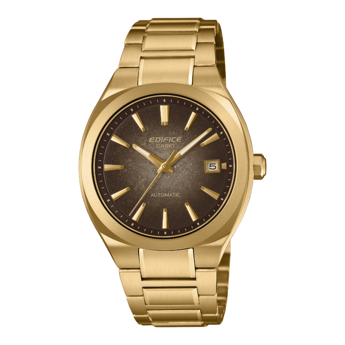 Casio EFK-200DG-5AER Edifice Herren Automatik • Saphirglas • Durchsichtiger Gehäuseboden