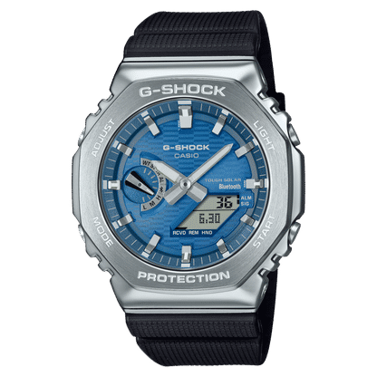 Casio G-Shock GBM-2100A-2BER Herrenuhr • Tough Solar & Bluetooth • Biobasiertes Harz