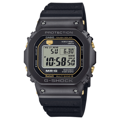 Casio G-Shock Pro MRG-B5000R-1DR Herrenuhr • Titan/Cobarion Gehäuse • Solar & Funk