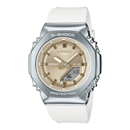 Casio GM-S2110-7A9ER Damen G-Shock GM-S • Metall-Lünette • Bio-Harz-Armband