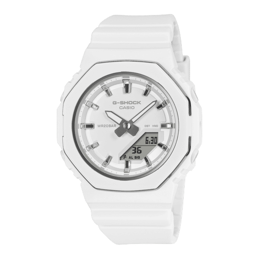 Casio GMA-P2110-7AER G-Shock Classic Damenuhr Weiß • Ana-Digi • Biobasiertes Resin