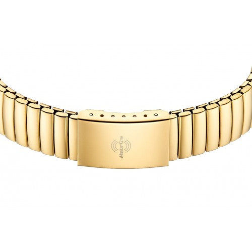 Master Time MTLA-10947-12Z Damen-Funkuhr Goldfarben • Leuchtzeiger & Leuchtziffern • Ewiger Kalender, Bild 3