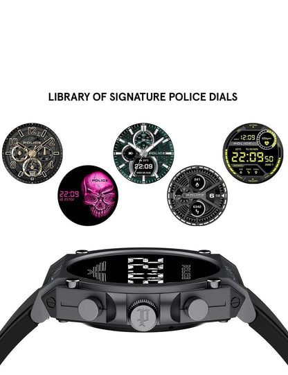 Police My Avatar PEIUN0000102 Herrenuhr Schwarz • Smartwatch • IP68 Wasserschutz, Bild 4
