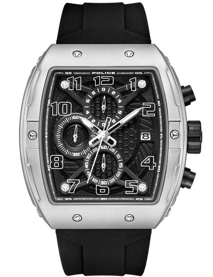 Police Coswig PEWGO0063101 Herrenuhr Schwarz • Quarz-Chronograph • Mineralglas