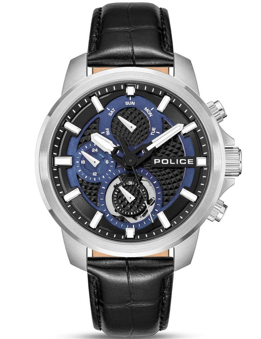 Police Newport PEWJF0021509 Herren • Mineralglas • Datum & Wochentag