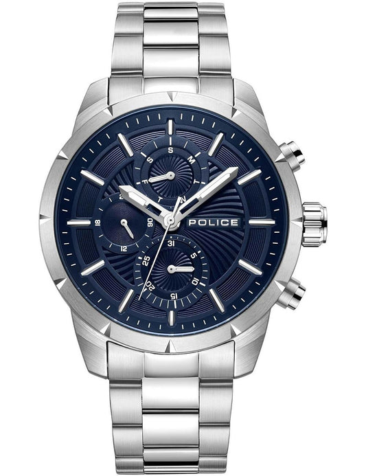 Police Neist PEWJK2227104 Herrenuhr Blau • Quarz-Chronograph • Mineralglas