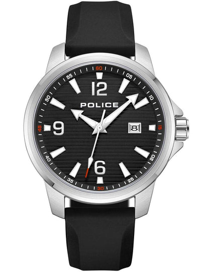 Police Mensor PEWJN0020903 Herrenuhr Schwarz • Mineralglas • 5 ATM Wasserdicht