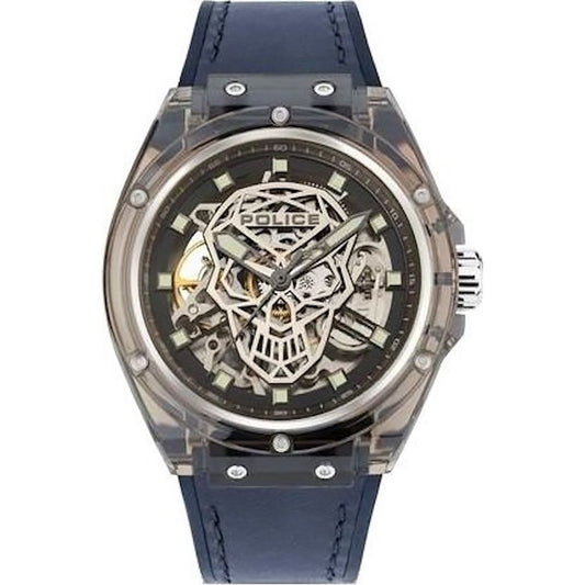 Police Translucent PEWGR1592402 Herrenuhr Transparent • Automatikwerk sichtbar • Leuchtende Indizes und Zeiger