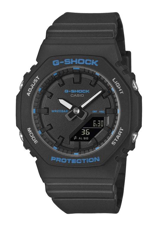 Schwarze Herren-Armbanduhr mit Analog- und Digitalanzeige, G-SHOCK